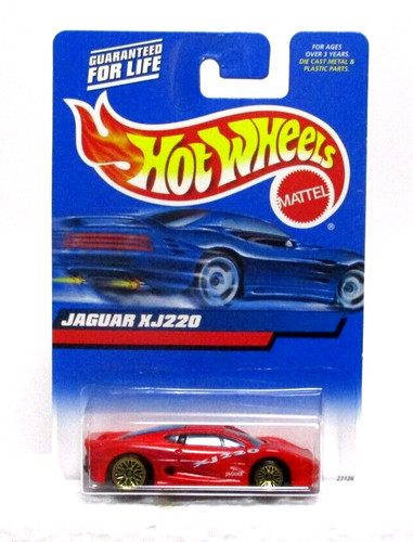 2000 hot wheels jaguar xj220 - hot,
