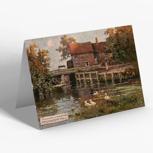 Greeting card vintage - greeting,