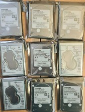 10x JobLot 1TB 2.5" Laptop hard drives HDD 5400RPM 7mm 9mm Seagate Toshiba  