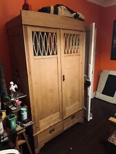 Solid Pine Wardrobe With Drawers