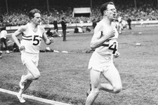 British Athletes Chris Brasher