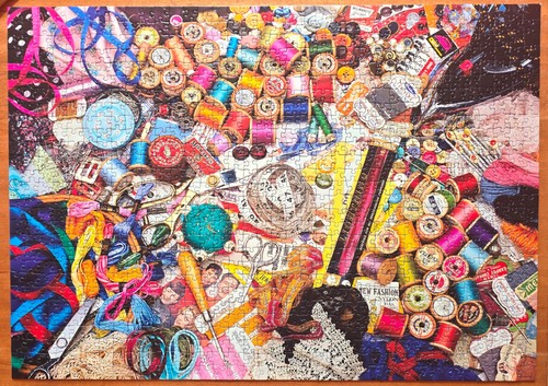 Jigsaw haberdashery heaven - jigsaw,