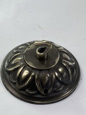 Brass  Chandelier Ceiling Hook Cup Rose French Antique Brass