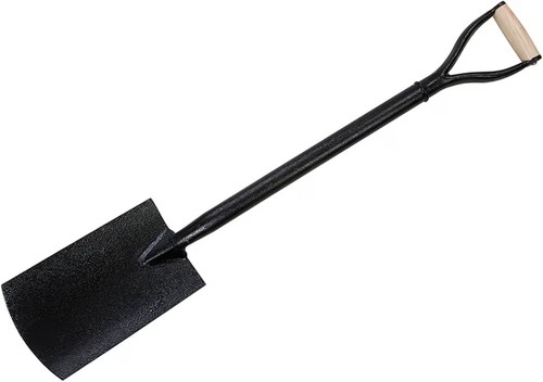 Heavy duty steel digging spade - duty,