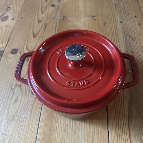 Staub cocotte 18cm red - staub,