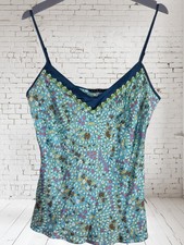 Retro Coast Silk Floral Cami