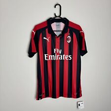 BNWT AC Milan Football Shirt Jersey 2018/19 Home (M)