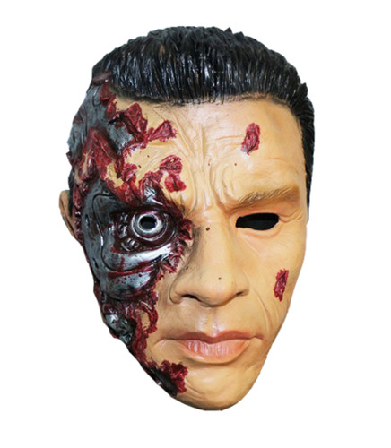 Terminator mask latex - mask, cyborg