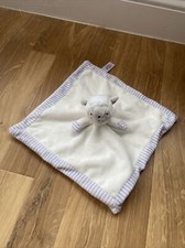 Baby TU @ Sainsburys Lamb Sheep Blankie Comforter Soother Soft Toy Bnwot