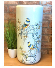 Pale Blue Birds Blossom