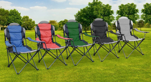 Padded folding camping deluxe - folding,