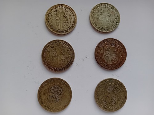George silver half - 6,