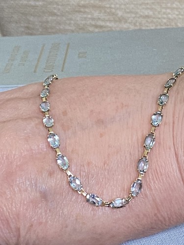9ct gold aquamarine - &,