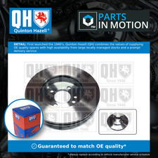 2x Brake Discs Pair Vented