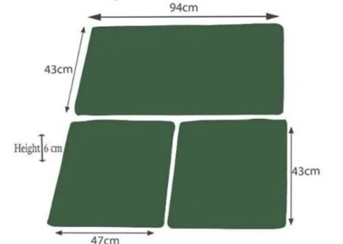 Pcs rattan set cushion - set,