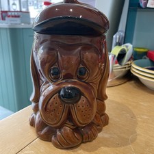 Vintage Cookie Jar Dog Biscuit