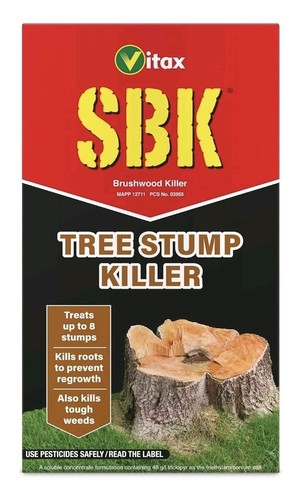 Sbk tree stump killer kills - sbk,