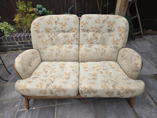 Ercol seater settee sofa - 2,