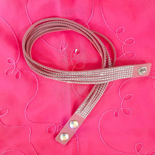 Swarovski pink six - pink, row