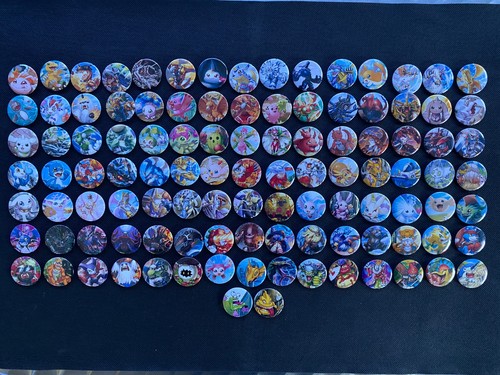 Button badges featuring - -,