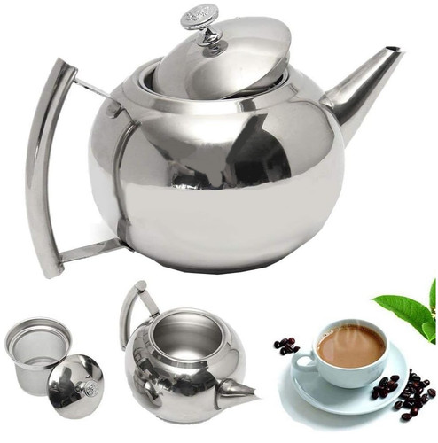 New pearl teapot stainless - new,