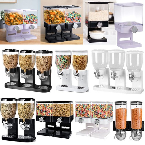 Triple double cereal dispenser - cereal,