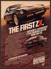 Datsun 280-ZX Car 1970s Print