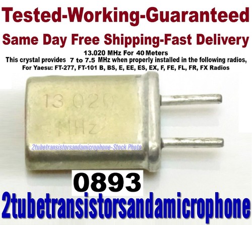 020 mhz crystal for 101 - crystal,