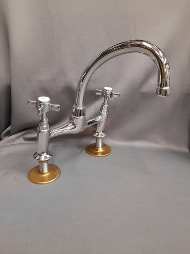 Chrome deck mounted - deck,