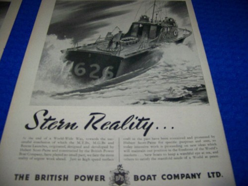 1946 british power boat - 1946,
