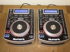 2 x Numark NDX400 DJ CD/MP3/USB media player - PAIR / BOTH WORK WELL