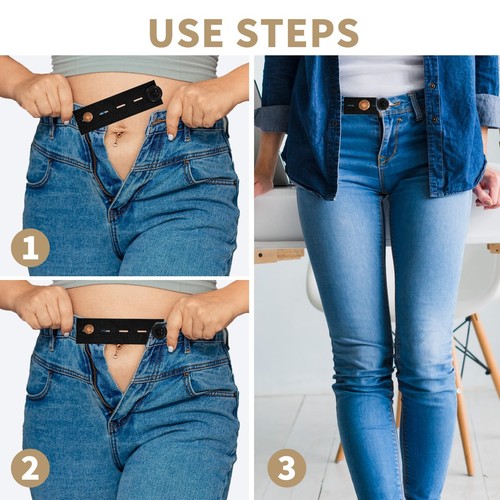 Waist band extender button - waist,