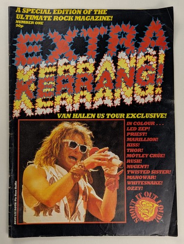 Extra kerrang 1984 van - kerrang,