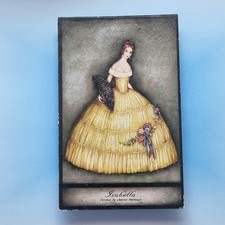 Artist Signed Postcard C1910 Early Victorian Isabelle Tuck Jennie Harbour