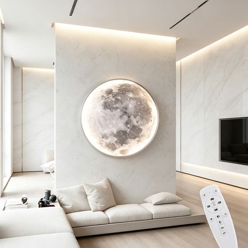 Moon dimmable wall light with - dimmable,