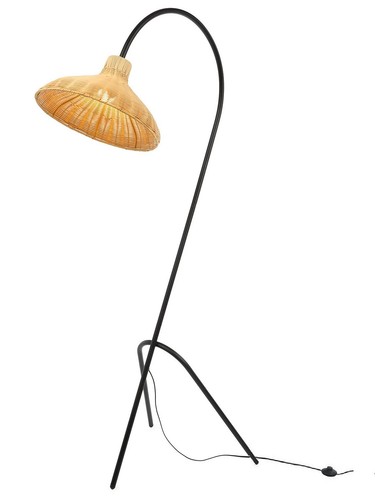 Arched floor lamp with - arched,