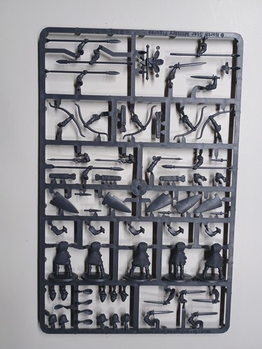 Oathmark elf infantry sprue - oathmark,