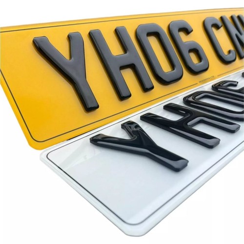 Custom number plates 4d - number,
