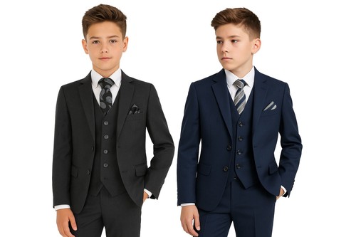Boys mitzvah suit tailored - ,