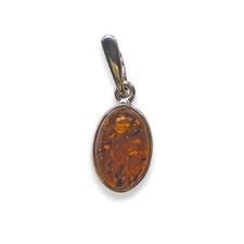 925 Sterling Silver Oval