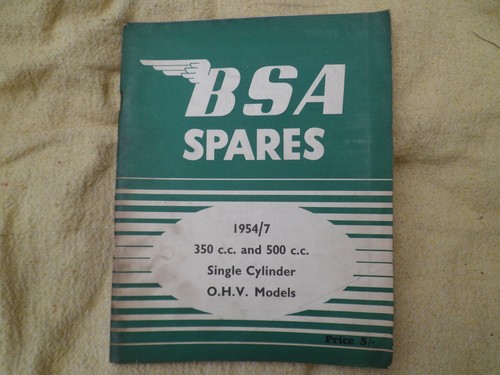 Genuine 1950s bsa spares - ⭐,