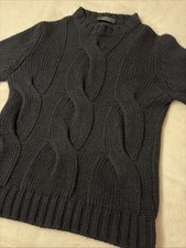 Wool Cable Knit Jumper MADE IN