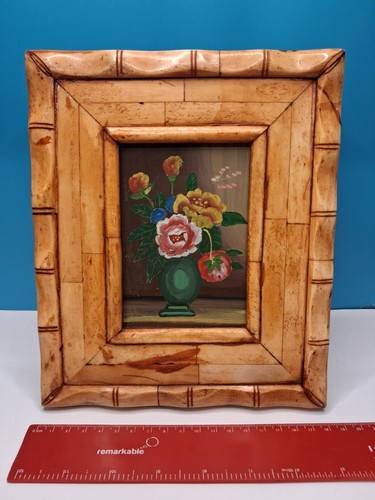 Vintage hand painted miniature