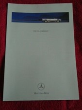 Mercedes Benz The CLK Cabriolet Car Brochure 230 KOMP 320 430 1999 8001F