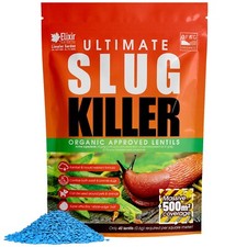 300g Organic Gardening Slug & Snail Killer Pellets (Showerproof & Pet-Safe)