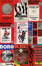 1970's MIDDLESBROUGH FC HOME