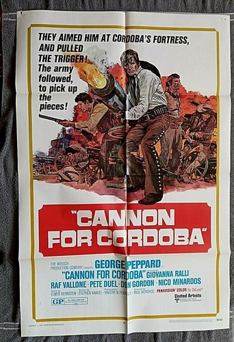 Cannon for cordoba - for, movie