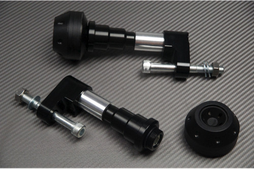 Black pair frame sliders - pair,