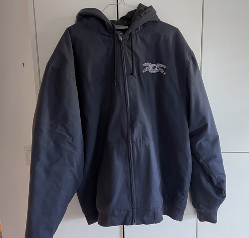 Anti hero navy hooded - anti-hero, work