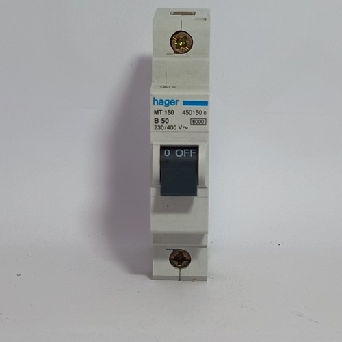 Hager 150 type - 50, amp